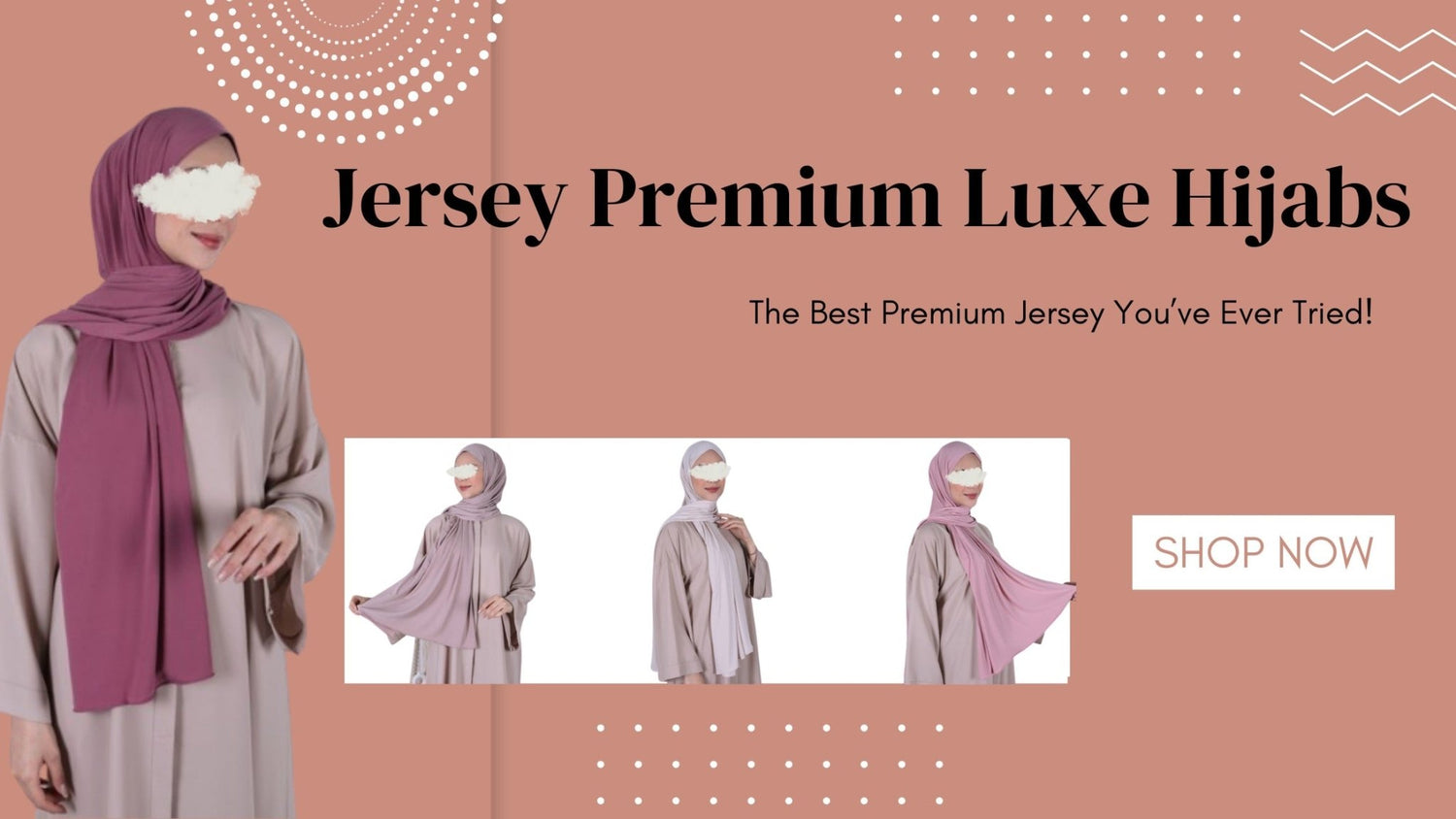 Premium Jersey Luxe Hijabs - An Nisaa