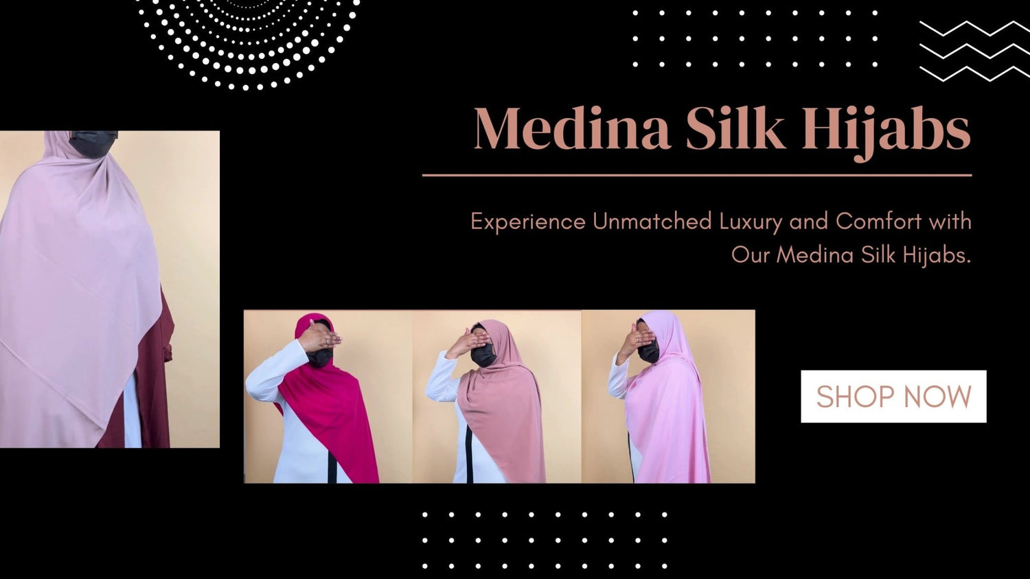 Premium Medina Silk Hijabs - An Nisaa