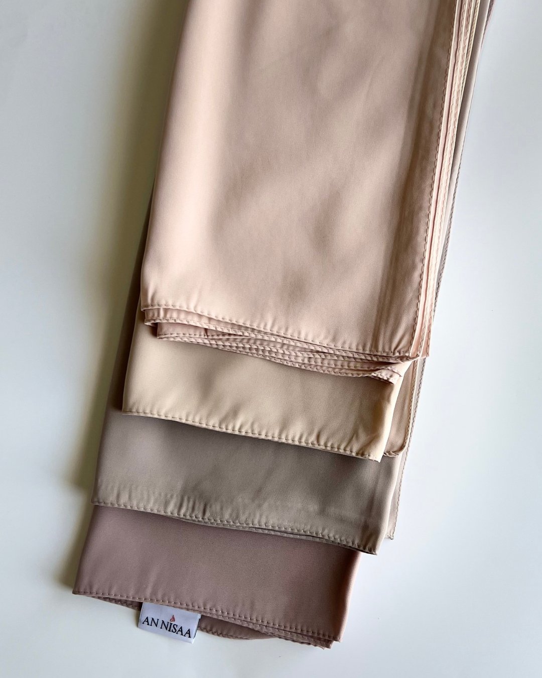 New Arrival Medina Silk Hijabs Neutral Elegance - An Nisaa